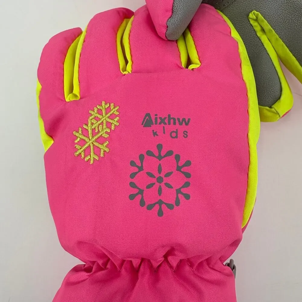 Aixhw kids Ski winter Gloves